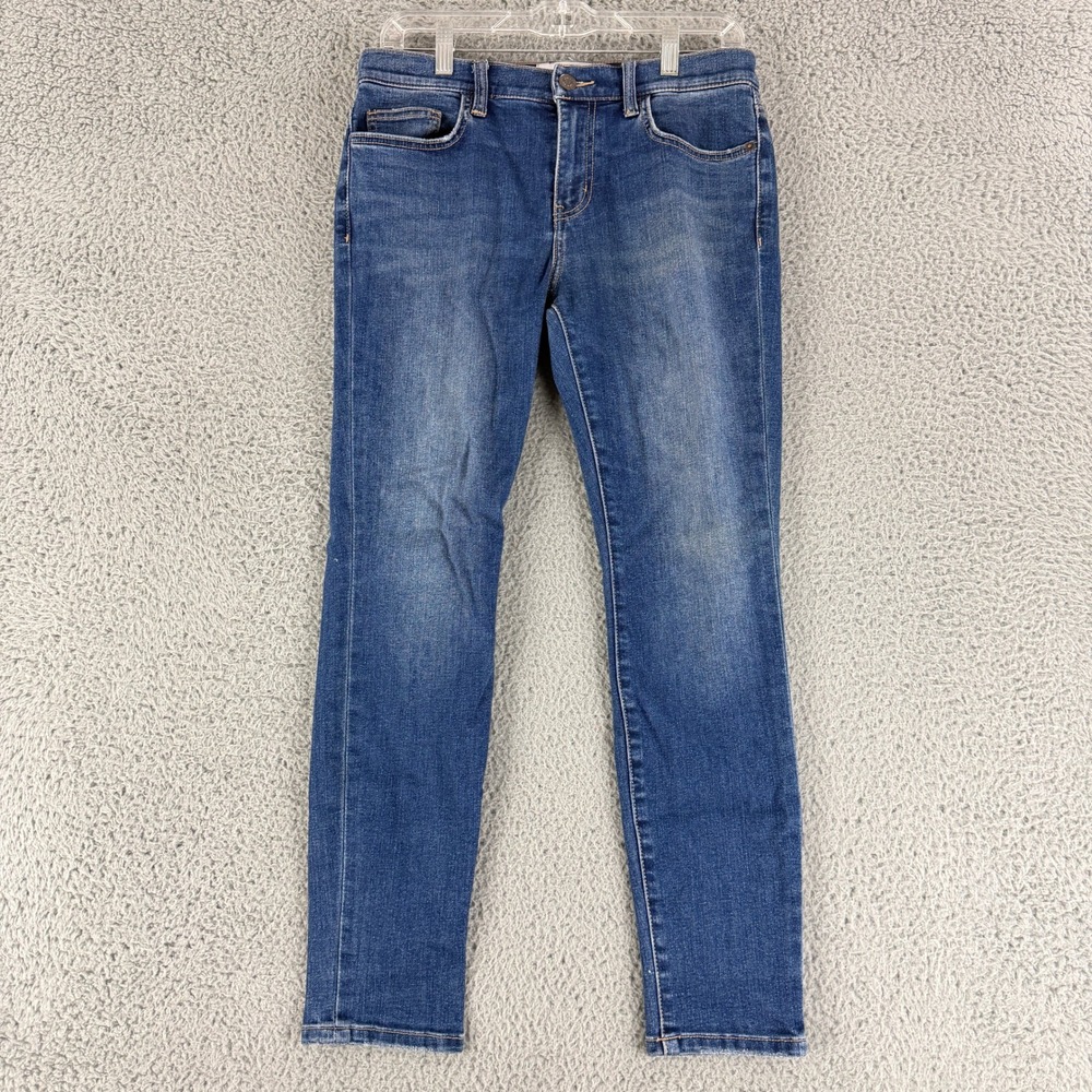 Current Elliott Womens 28 Skinny Jeans Medium‎ Wash Stretch Denim Casual